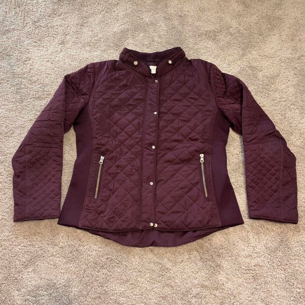 New York & Company medium quilted jacket EUC